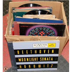 ESTATE BOX OF ASSORTED RECORDS