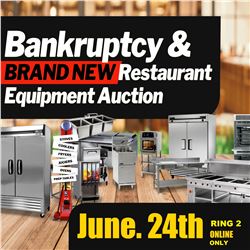 WELCOME TO YOUR RING 2 TIMED RESTAURANT SALE!!