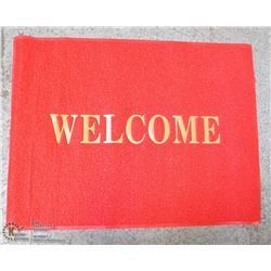 RED WELCOME MATS, UPDATE DM-34R