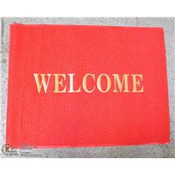 RED WELCOME MATS, UPDATE DM-34R