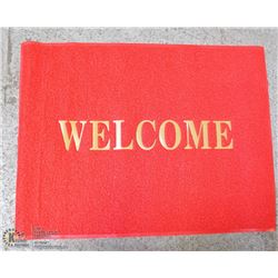 RED WELCOME MATS, UPDATE DM-34R