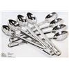 Image 1 : 15" STAINLESS STEEL SPOONS - LOT OF 8