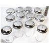 Image 1 : CHEESE OR PEPPER SHAKERS LOT OF 12 NEW