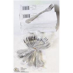 LOT OF  96 NEW APPETIZER /OYSTER FORKS