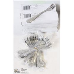 LOT OF  96 NEW APPETIZER /OYSTER FORKS