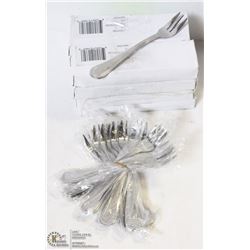 LOT OF  96 NEW APPETIZER /OYSTER FORKS