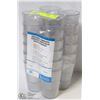 Image 1 : 8OZ PLASTIC TUMBLERS - LOT OF 24 - NEW