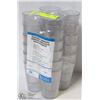 Image 1 : 8OZ PLASTIC TUMBLERS - LOT OF 24 - NEW