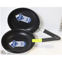 8" COATED ALUMINUM FRY PANS - LOT OF 2 - NEW
