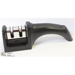 DUAL ACTION KNIFE SHARPENER-NEW