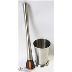 NEW PROSTIK COCKTAIL MUDDLER WITH