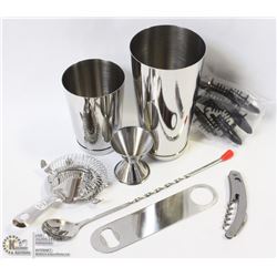 CO-RECT 13 PIECE SS BAR SET NEW