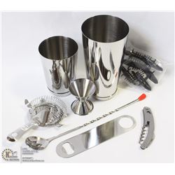 CO-RECT 13 PIECE SS BAR SET NEW