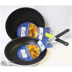 10" NON STICK ALUMINUM FRY PANS - LOT OF 2