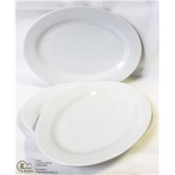 18" OVAL PLATTERS - LOT OF 3 - NEW