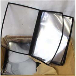 MENU COVERS - LOT OF 40 - NEW