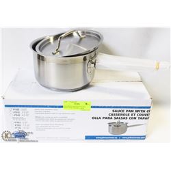 2QT HEAVY DUTY SAUCE PAN INDUCTION CAPABLE - NEW