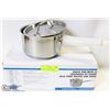 Image 1 : 2QT HEAVY DUTY SAUCE PAN INDUCTION CAPABLE - NEW