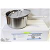 Image 1 : 10QT HEAVY DUTY SAUCE PAN INDUCTION CAPABLE - NEW