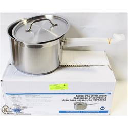 4.5QT HEAVY DUTY SAUCE PAN INDUCTION CAPABLE - NEW