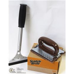 NEW GRIDDLE TAMER & GRIDDLE PAD & HOLDER