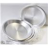 Image 1 : 11" ALUMINUM PIE PLATES - ONE BOX OF 12 PLATES