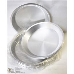 8" ALUMINUM PIE PLATES - ONE BOX OF 12 PLATES
