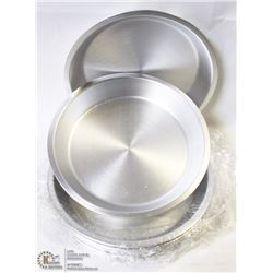7" ALUMINUM PIE PLATES - ONE BOX OF 12 PLATES