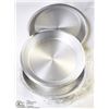 Image 1 : 7" ALUMINUM PIE PLATES - ONE BOX OF 12 PLATES