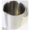 Image 1 : NEW 1000ML STAINLESS STEEL GRADUATED MEASURE