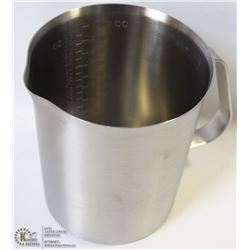NEW 1000ML STAINLESS STEEL GRADUATED MEASURE