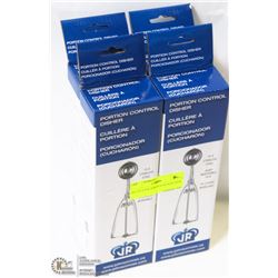 4 NEW PORTION SCOOPS