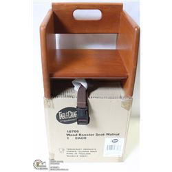 WALNUT BOOSTER SEAT - TABLECRAFT NEW