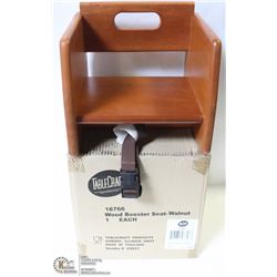 WALNUT BOOSTER SEAT - TABLECRAFT NEW