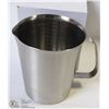 Image 1 : NEW 1500ML STAINLESS STEEL GRADUATED MEASURE