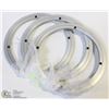 Image 1 : 12" ALUMINUM LAZY SUSANS - LOT OF 3 - NEW