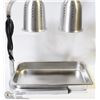 Image 1 : NEW UNIWORLD TWO BULB WARMER WITH STAINLESS TRAY