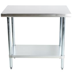 STAINLESS WORK TABLE 30"X36" NEW