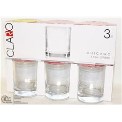 6 NEW CHICAGO 10 OZ TUMBLERS