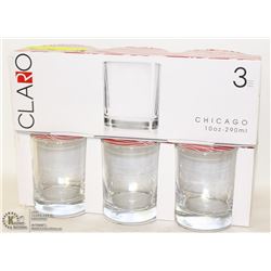 6 NEW CHICAGO 10 OZ TUMBLERS