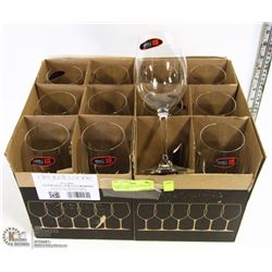 CASE OF 12 RIEDEL DEGUSTAZIONE WINE GLASSES