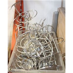 LOT OF ASSORTED METAL STANDS
