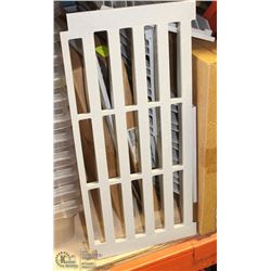 LOT OF 10 CAMBRO VENTED SHELVES 23"X11"