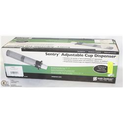 CUP DISPENSER, ADJUSTABLE, PLASTIC FOAM PAPER CUPS