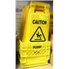 Image 1 : CRATE WITH 10 WET FLOOR SIGNS