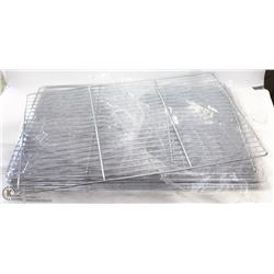 STAINLESS WIRE GRATES 15-3/4" X 24-3/4" - LOT OF