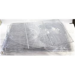 STAINLESS WIRE GRATES 15-3/4" X 24-3/4" - LOT OF