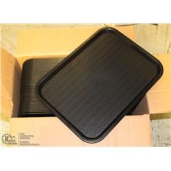 CASE OF CAFETERIA TRAYS