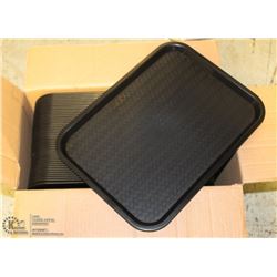 CASE OF CAFETERIA TRAYS
