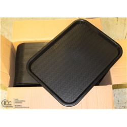 CASE OF CAFETERIA TRAYS